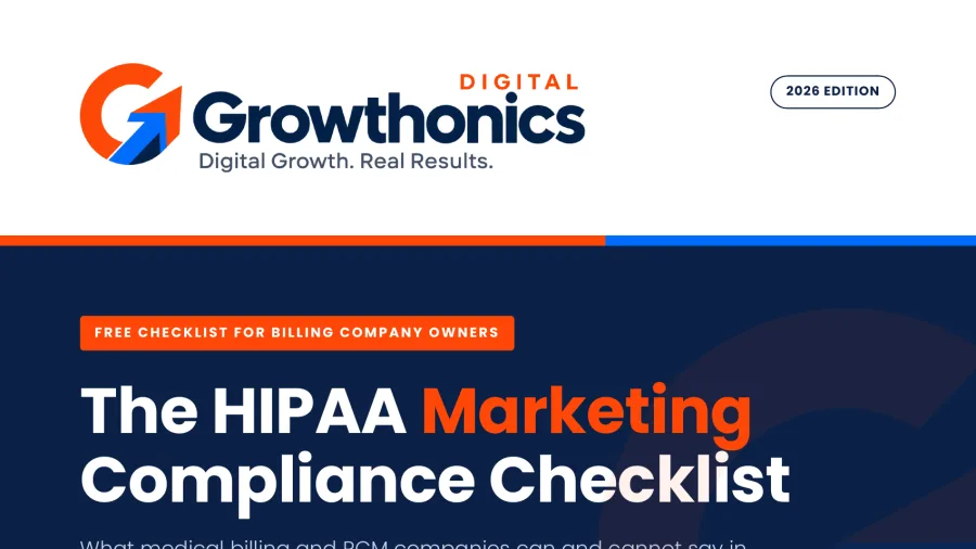 Cover of the HIPAA Marketing Compliance Checklist